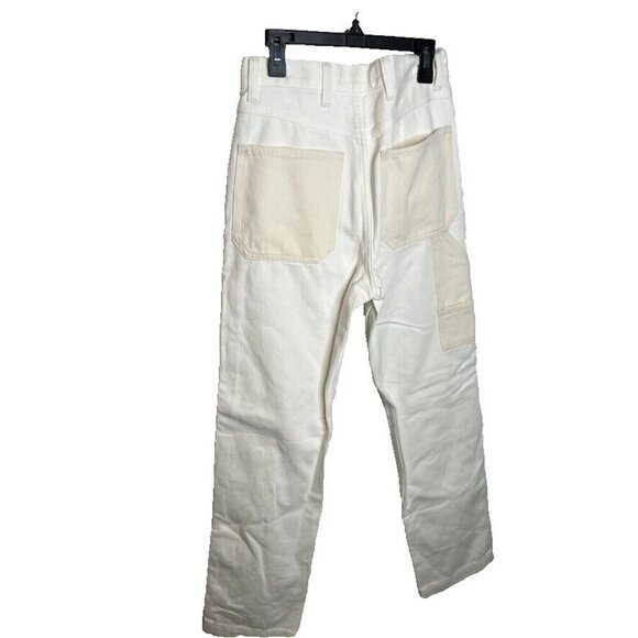 Madewell $158 The 90's Straight Jean: Two Tone Workwear Size 26 NK884 - Picture 6 of 11